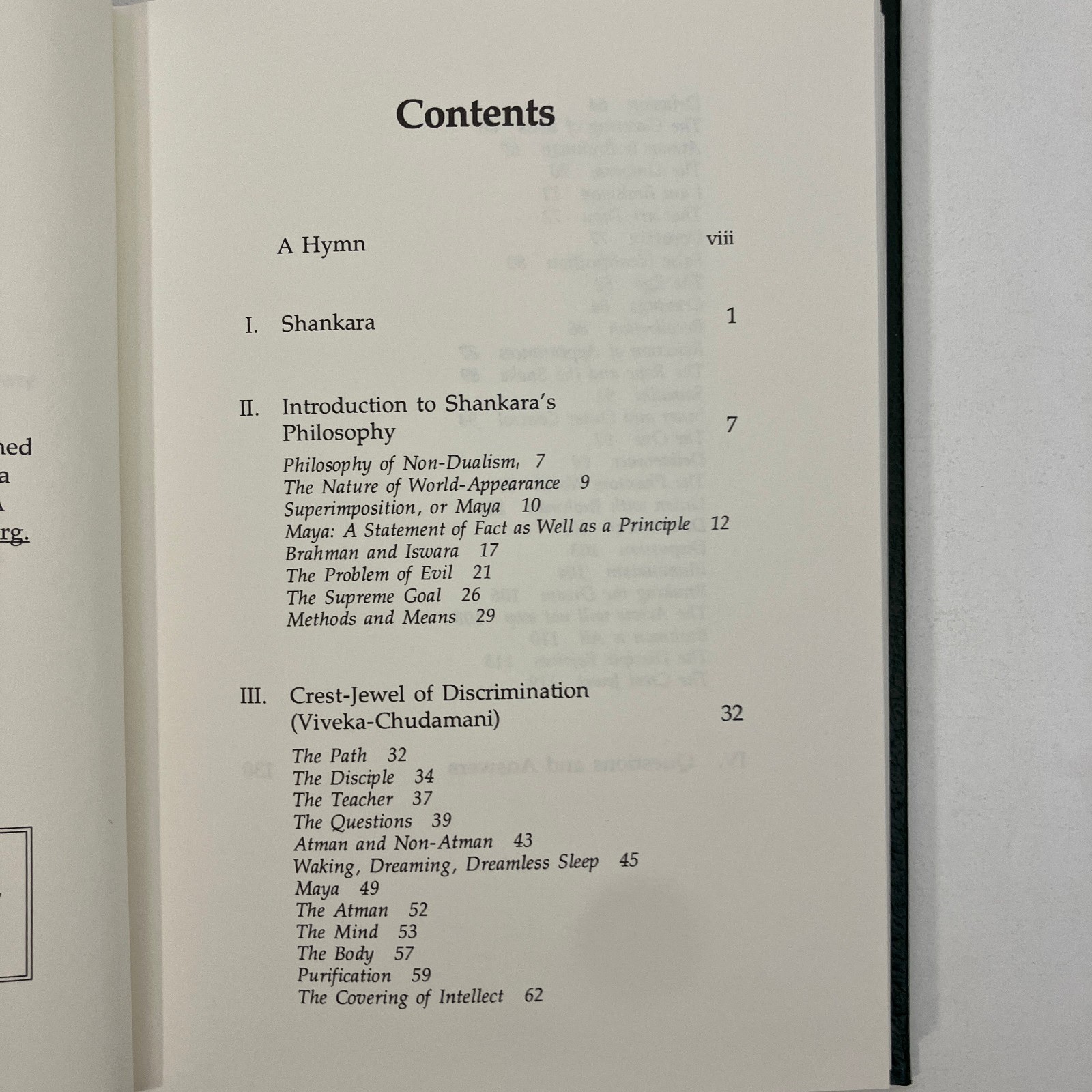 Shankara’s Crest Jewel of Discrimination Vivekachudamani 1975 Vedanta Press HC