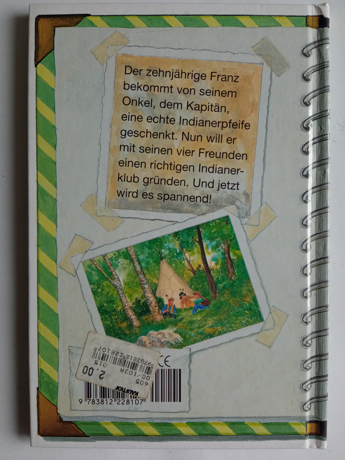 Edith Grotkop – Unser Indianerklub ist prima – Gebundene Ausgabe