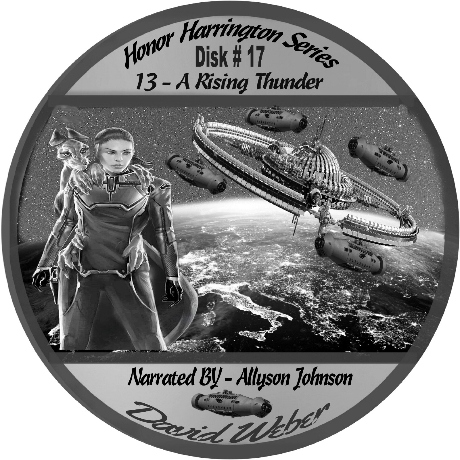 David Weber Honor Harrington Series 14 unabridged audiobooks 0n 18 mp3 CDs