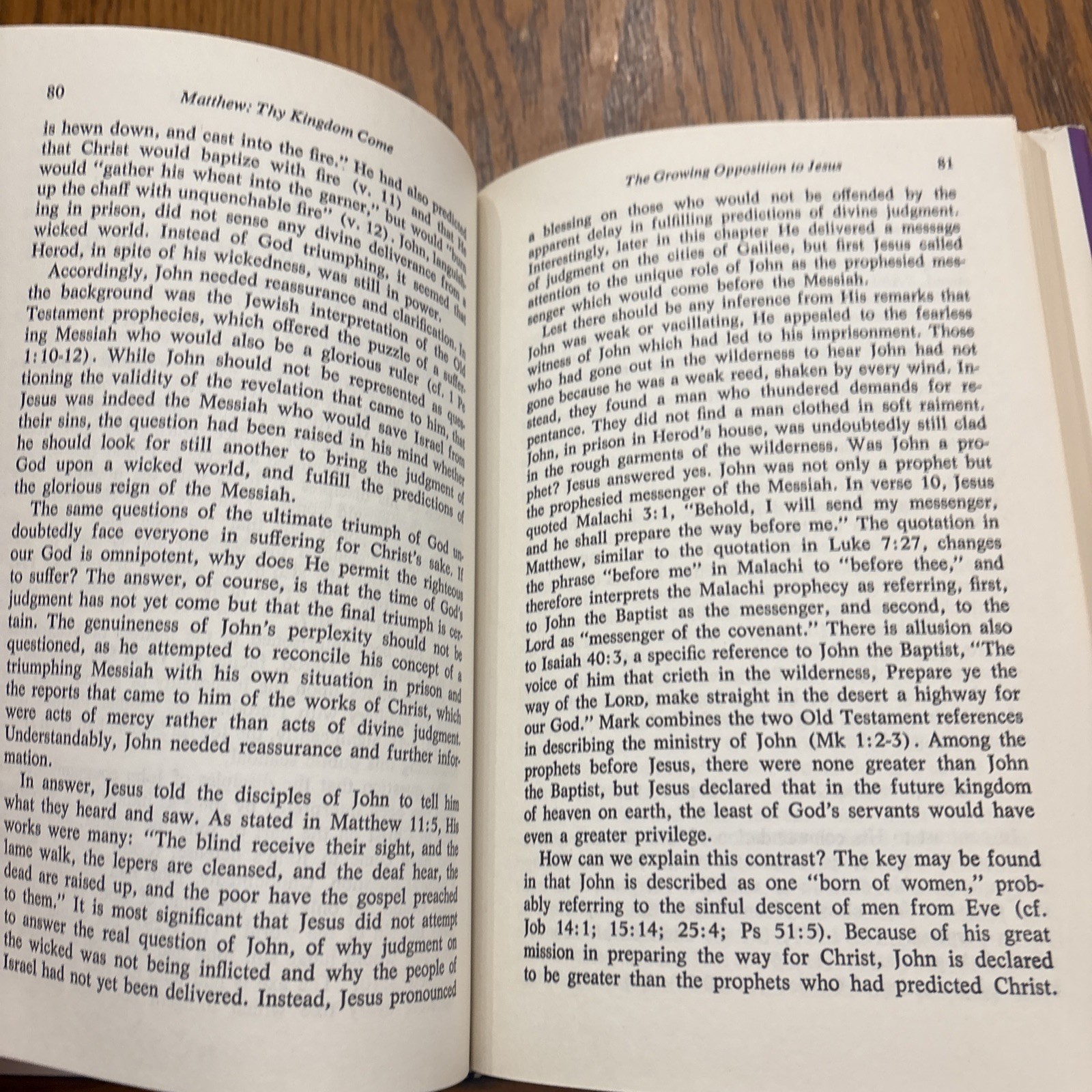Matthew Thy Kingdom Come By John F. Walvoord HBDJ