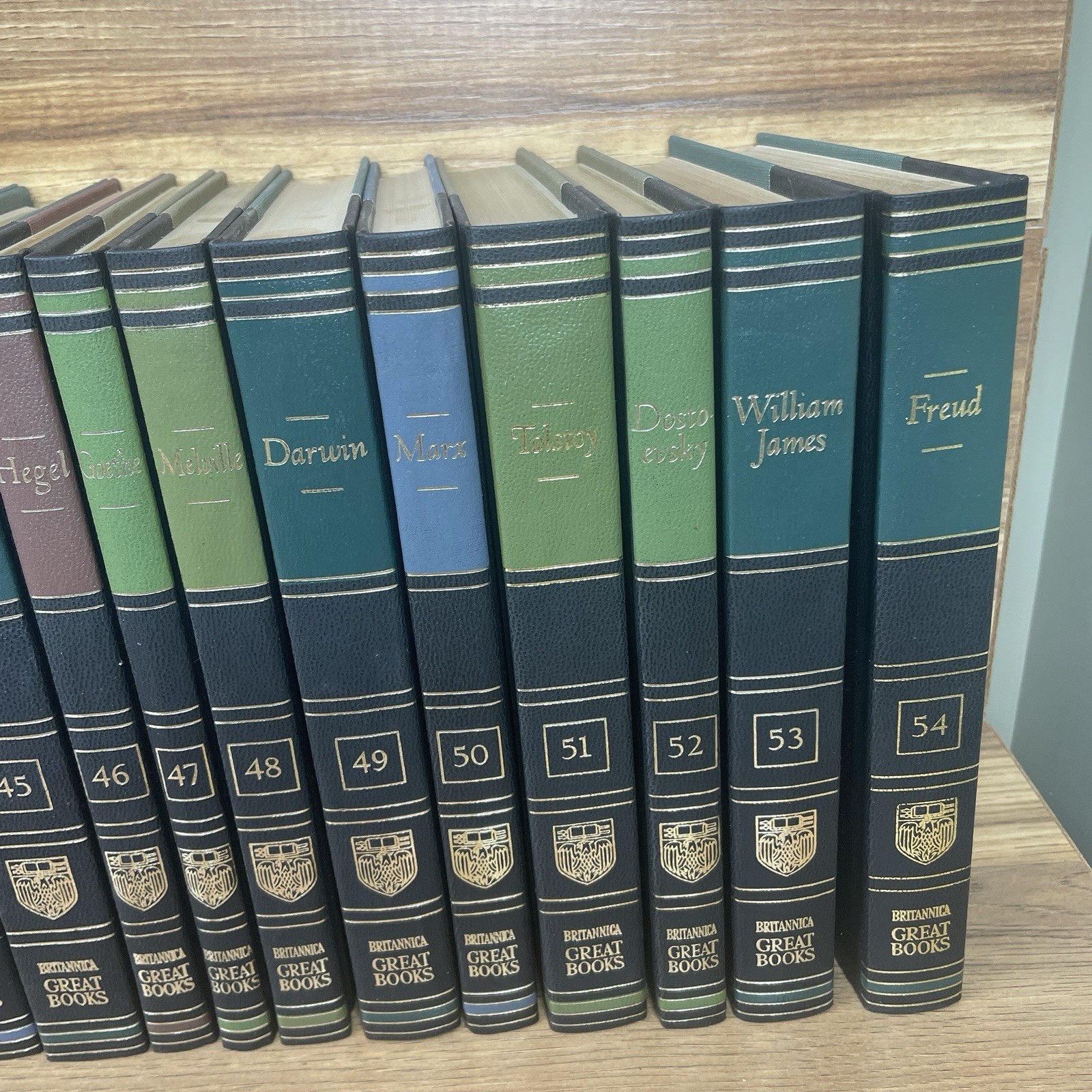 GREAT BOOKS OF THE WESTERN WORLD Britannica-1952, 1986 Printing. Vols- YOU PICK