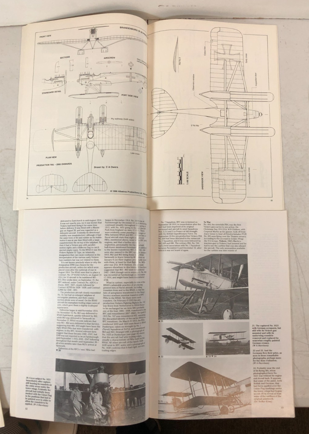 Windsock Datafile collection Lot of 16 E-119
