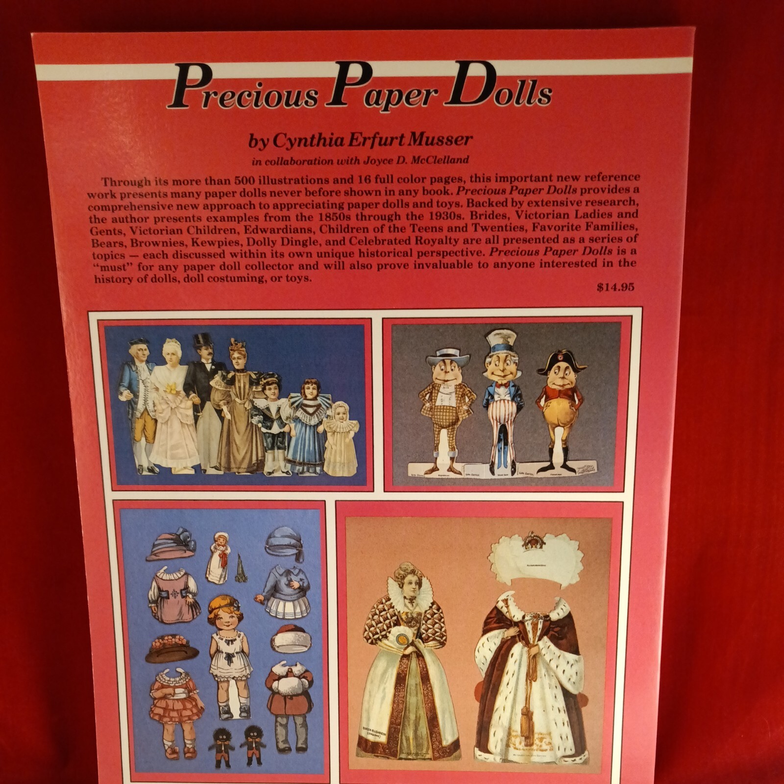 Precious Paper Dolls (Book, 1985) by Cynthia Erfurt Musser & Joyce McClelland