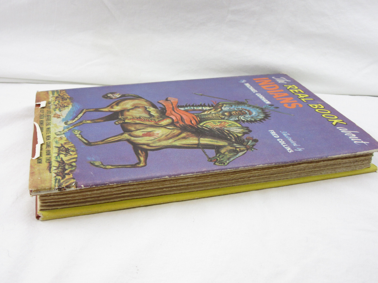 THE REAL BOOK ABOUT INDIANS * 1953 Michael Gorham * Vintage