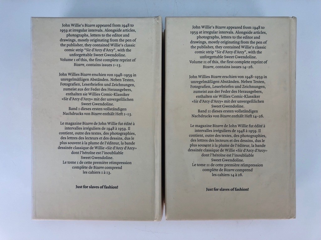 Bizarre (The Complete Reprint 1995) Band 1 & 2 | Volume 1-26 | John Willie