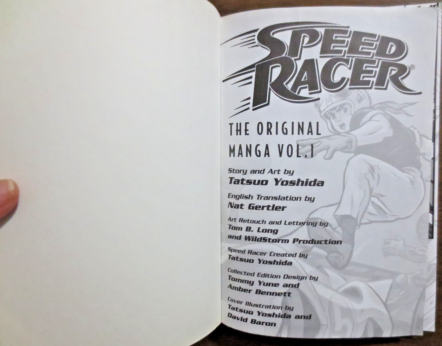 SPEED RACER THE ORIGINAL MANGA VOL 1 TATSUO YOSHIDA 1988 WildStorm DC Comics PB