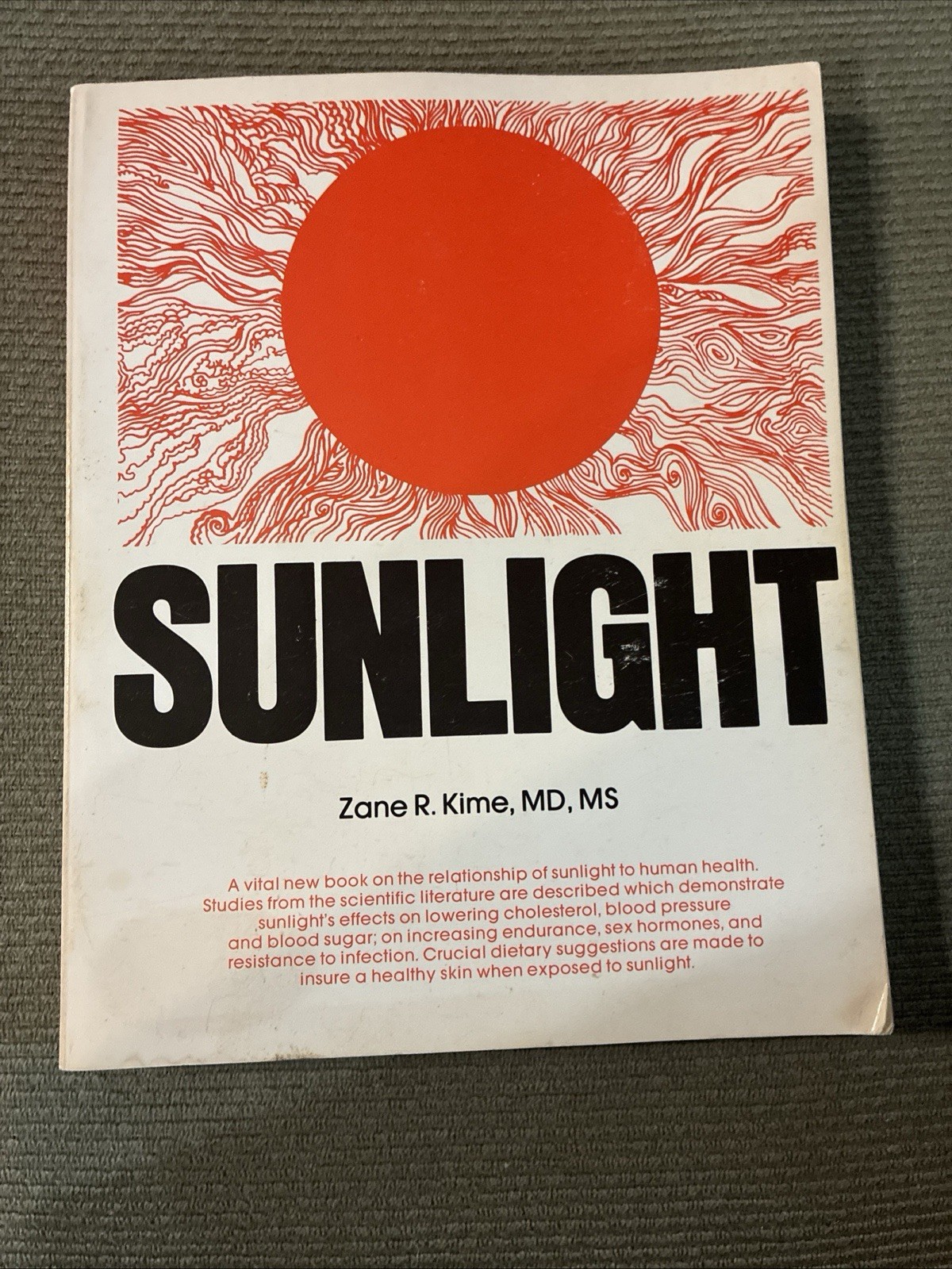 Sunlight Could Save Your Life Zane Kime 1980 PB Health Wellness World 2nd Ed