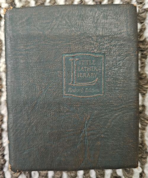 VINTAGE ANTIQUE MACBETH SHAKESPEARE LITTLE LEATHER LIBRARY EDITION ***SWEEEET***