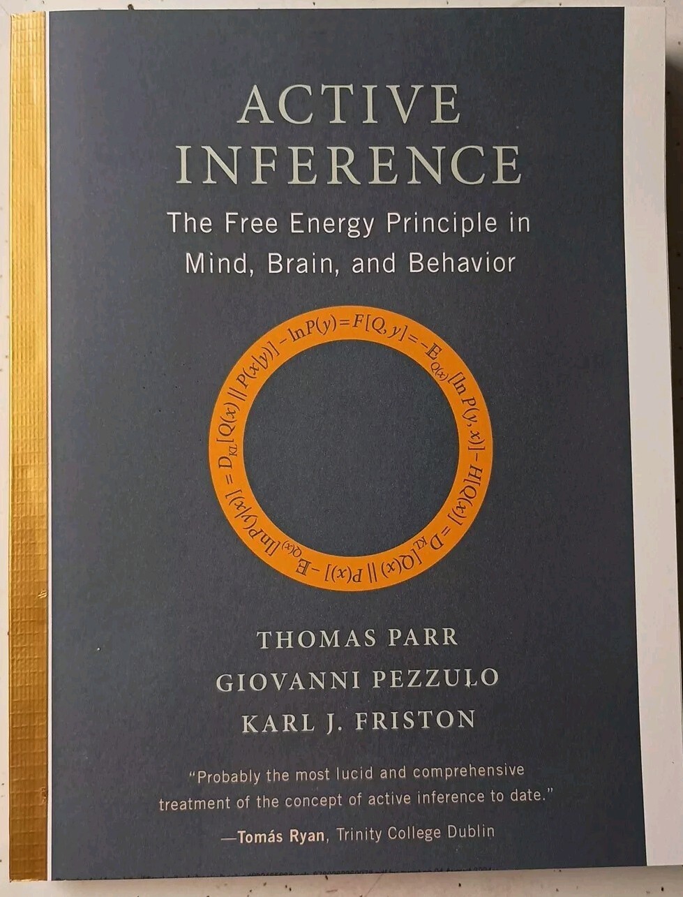 „Active Inference“ by Thomas Parr Giovanni Pezzulo – New! – As Is!
