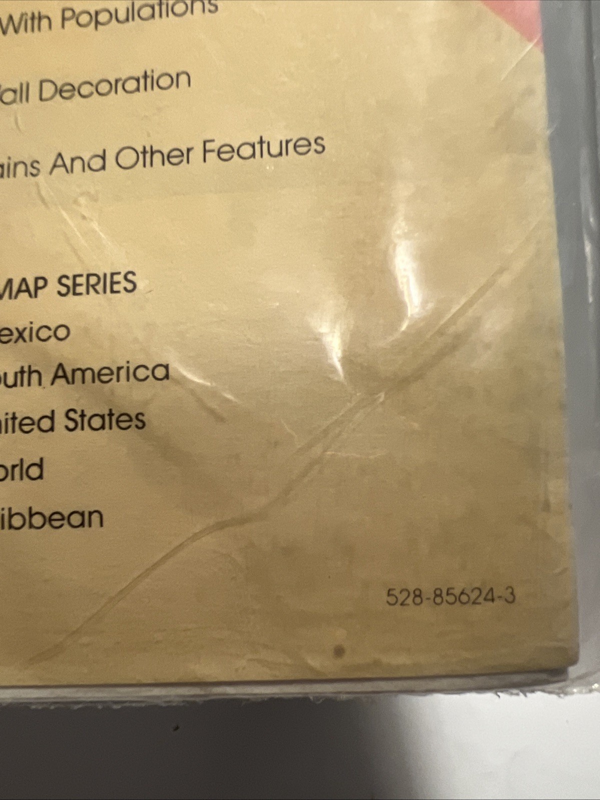 Vintage Rand McNally Canada Cosmopolitan series wall map 42 X 28 New