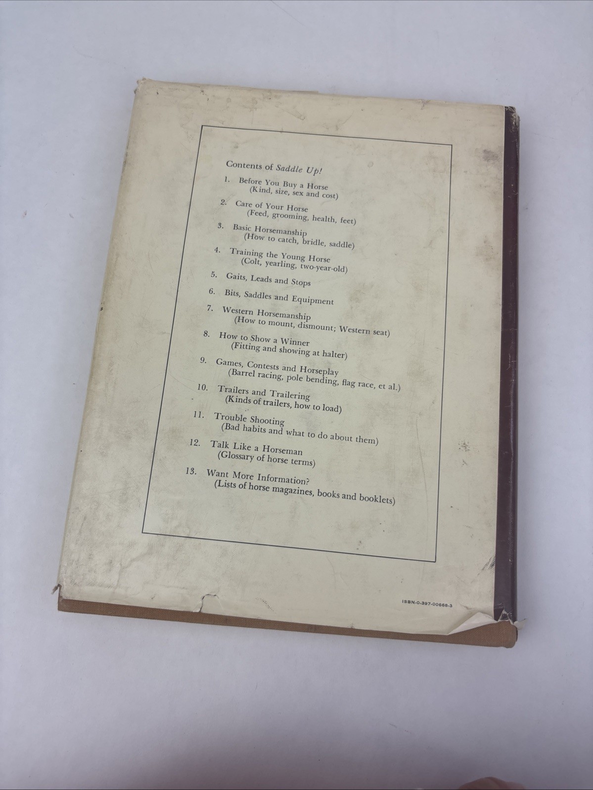 Saddle Up The Farm Journal Book of Western Horsemanship by Charles Ball 8th PRT