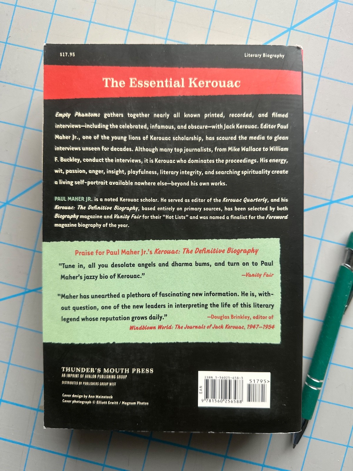 Jack Kerouac Lot of 6 Pre-owned Book Titles – including 1 Hardback First Edition