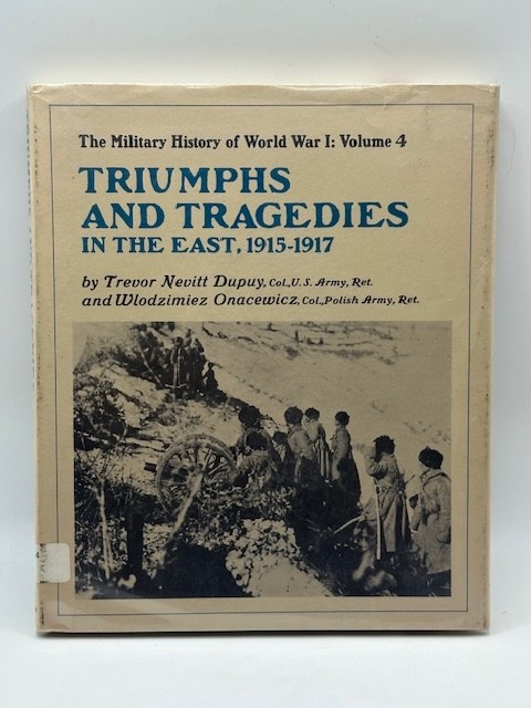 The Military History Of WW1 By Trevor Nevitt Dupuy Lot Of 8 (Ex-Library)