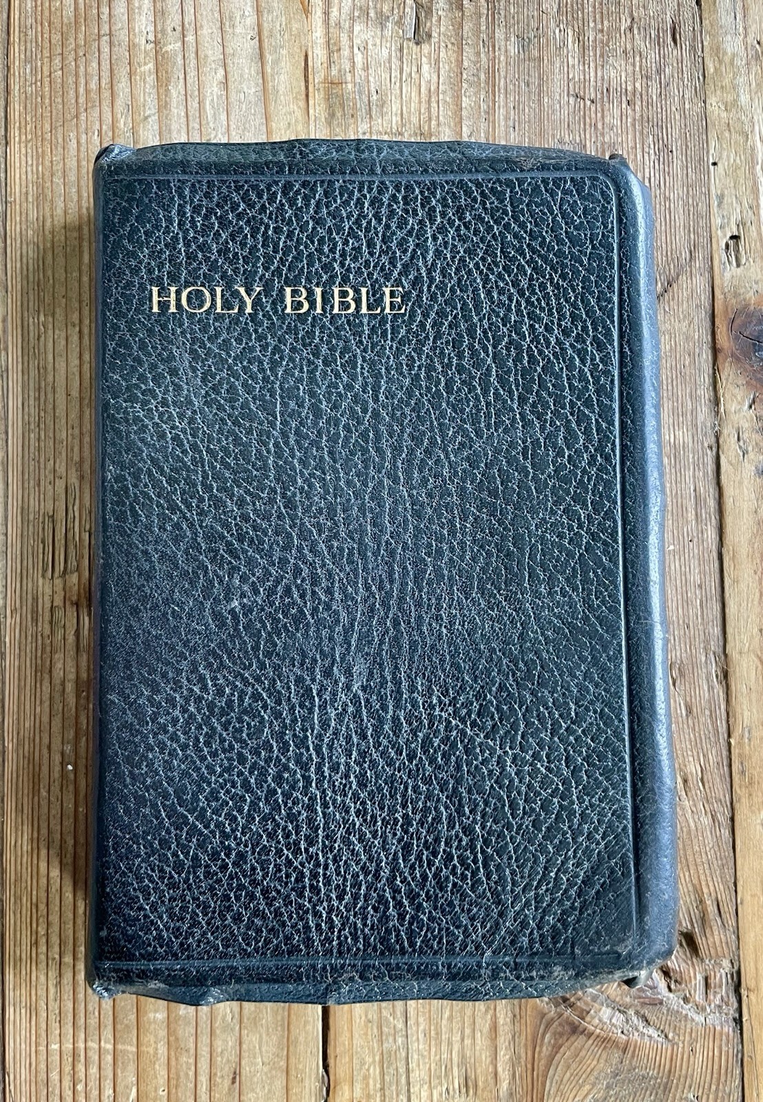 Very Rare Vintage RL Allan Oxford University Press KJV Onyx Bible Hardcover