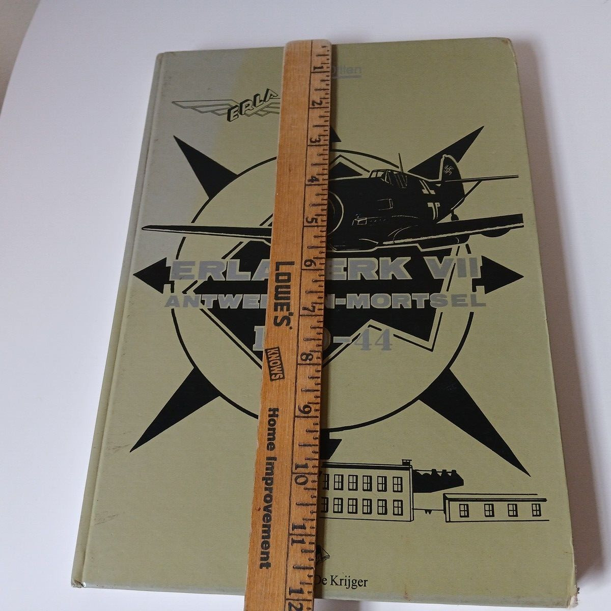 Messerschmitt 109 Antwerp Mortsel Aviation Erla Factory Book Me 109 in Dutch