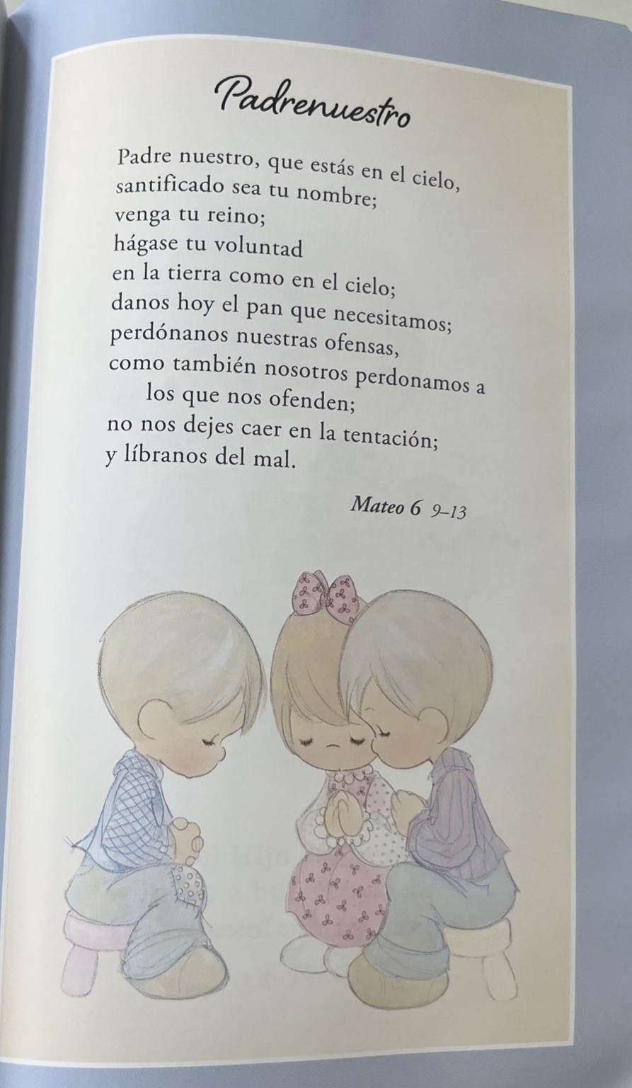 Biblia Católica Precious Moments™, Leathersoft, Azul celeste (Spanish .. NEW