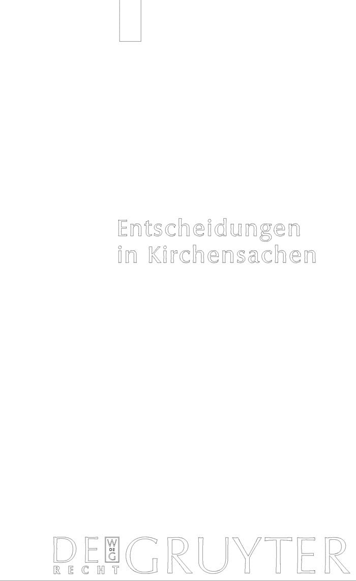 1.7.-31.12.2004 (Entscheidungen in Kirchensachen Seit 1946) (German Edition)