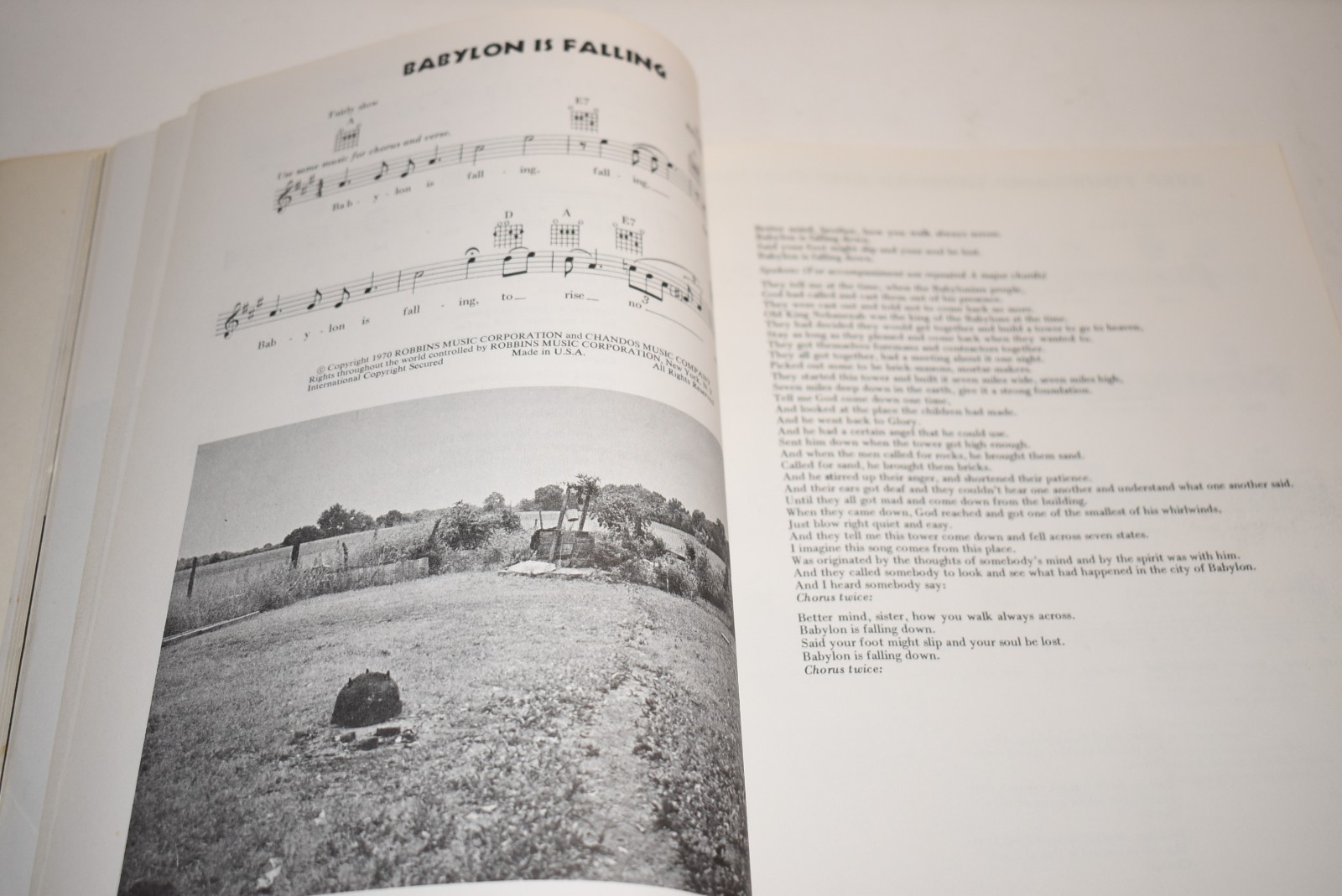 Rev. Gary Davis: The Holy Blues Robbins Music Corporation 1970