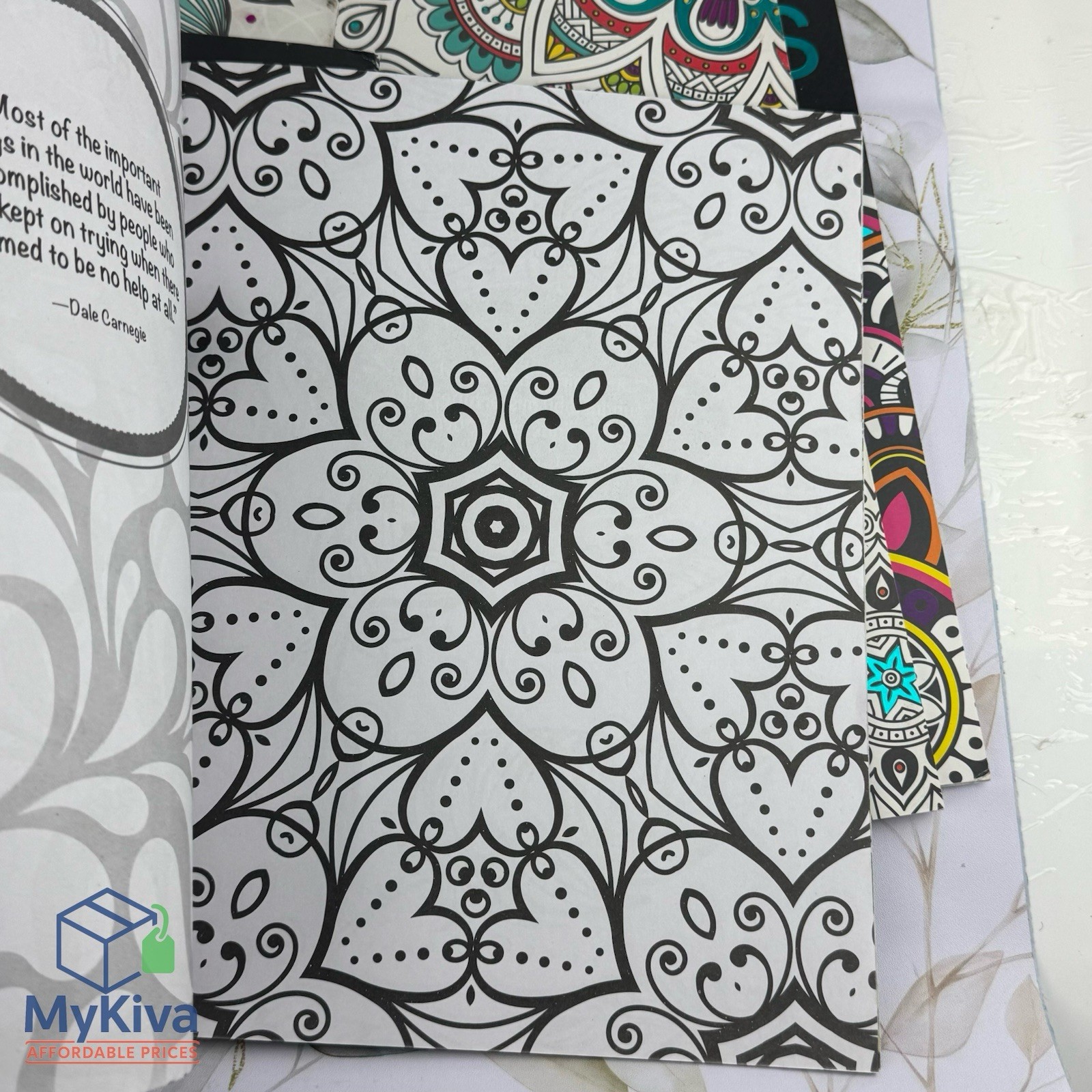 Mandalas Coloring Books For Meditation Adult Relaxation Stress Relief Set Of 6
