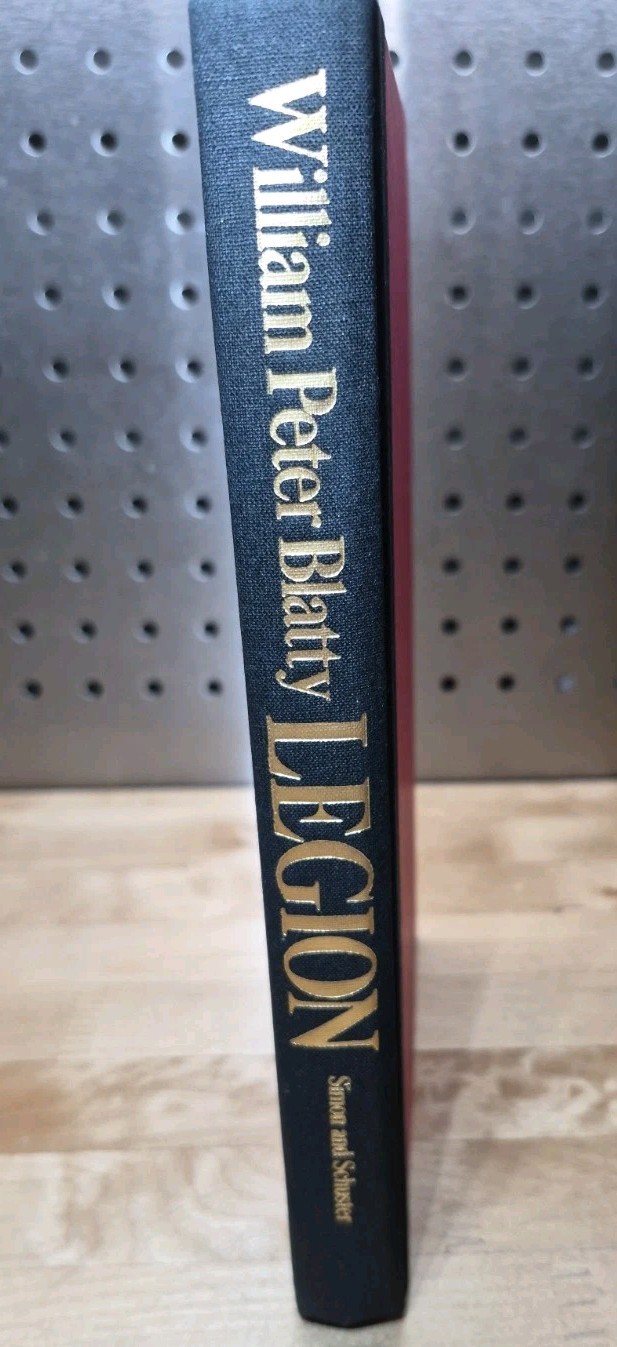 LEGION William Peter Blatty 1st Edition/1st Print Hardcover 1983 Exorcist Author