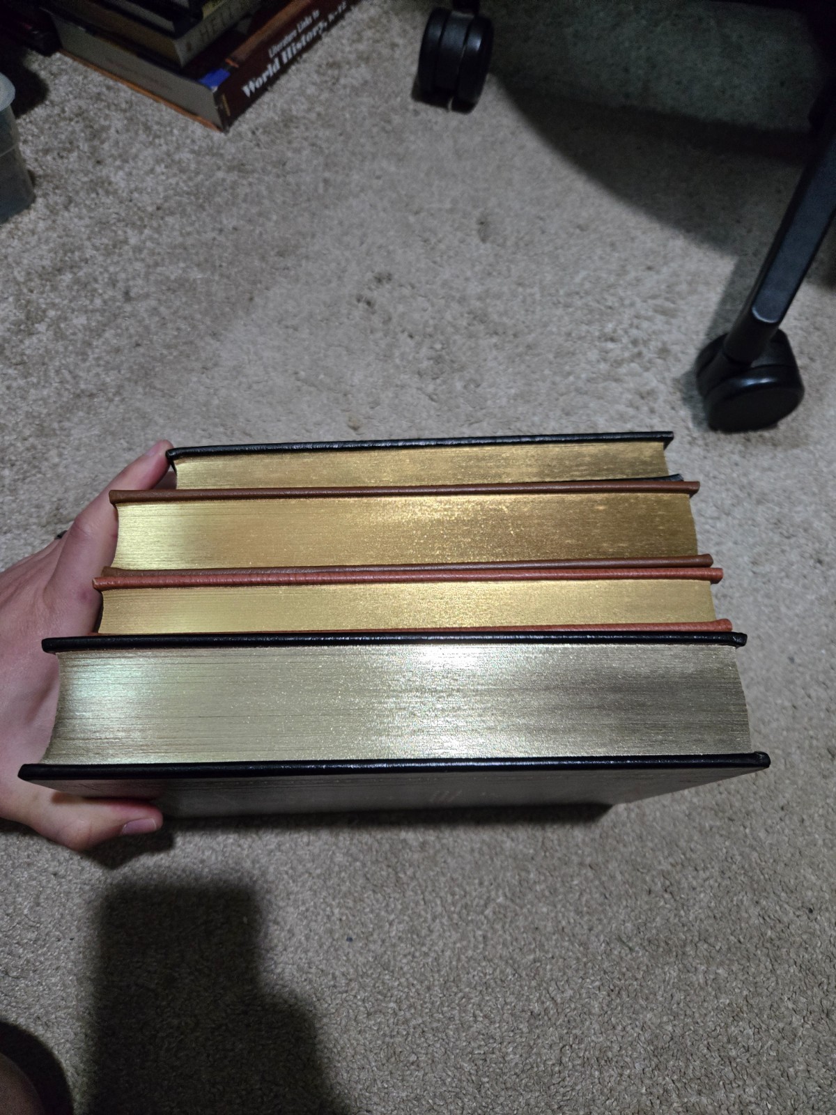 The Easton Press Lot of 4 Books – Origin of Species Red Badge of Courage Last of