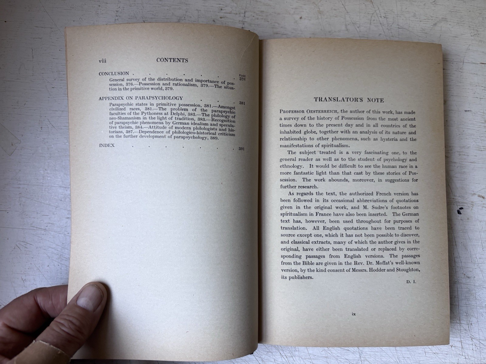 Obsession And Possession By Spirits Both Good And Evil (Hardcover / 1935)