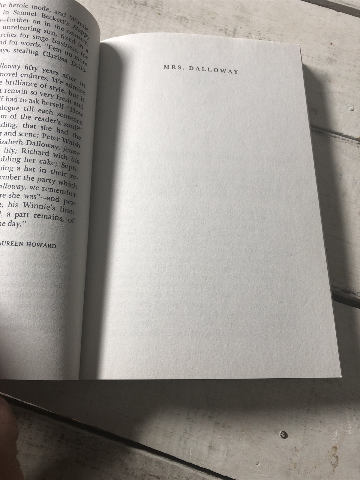 Mrs. Dalloway by Virginia Woolf (1990, Trade Paperback).