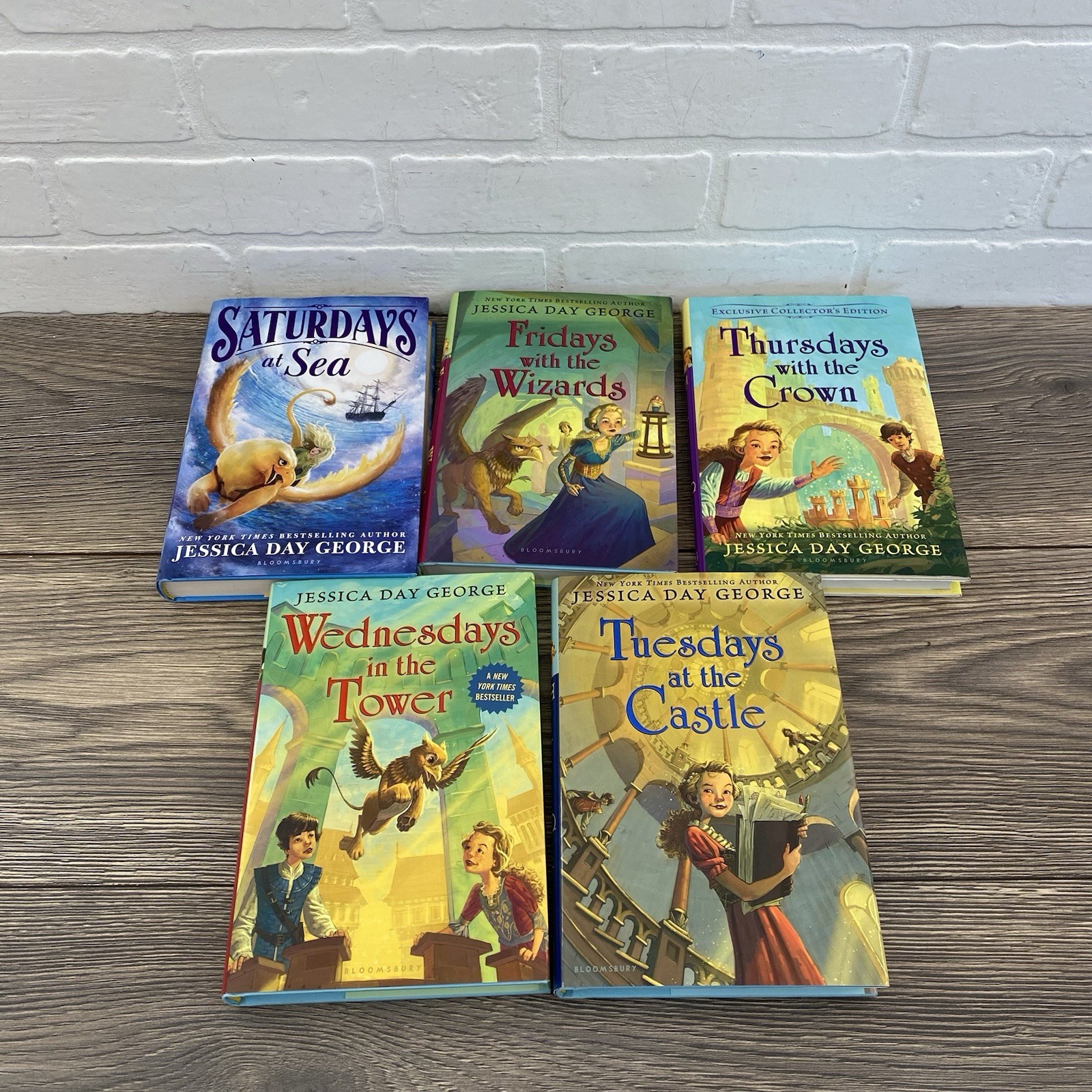 Book Series Set By Jessica Day George Set Of 5 Books Bloomsbury Signed