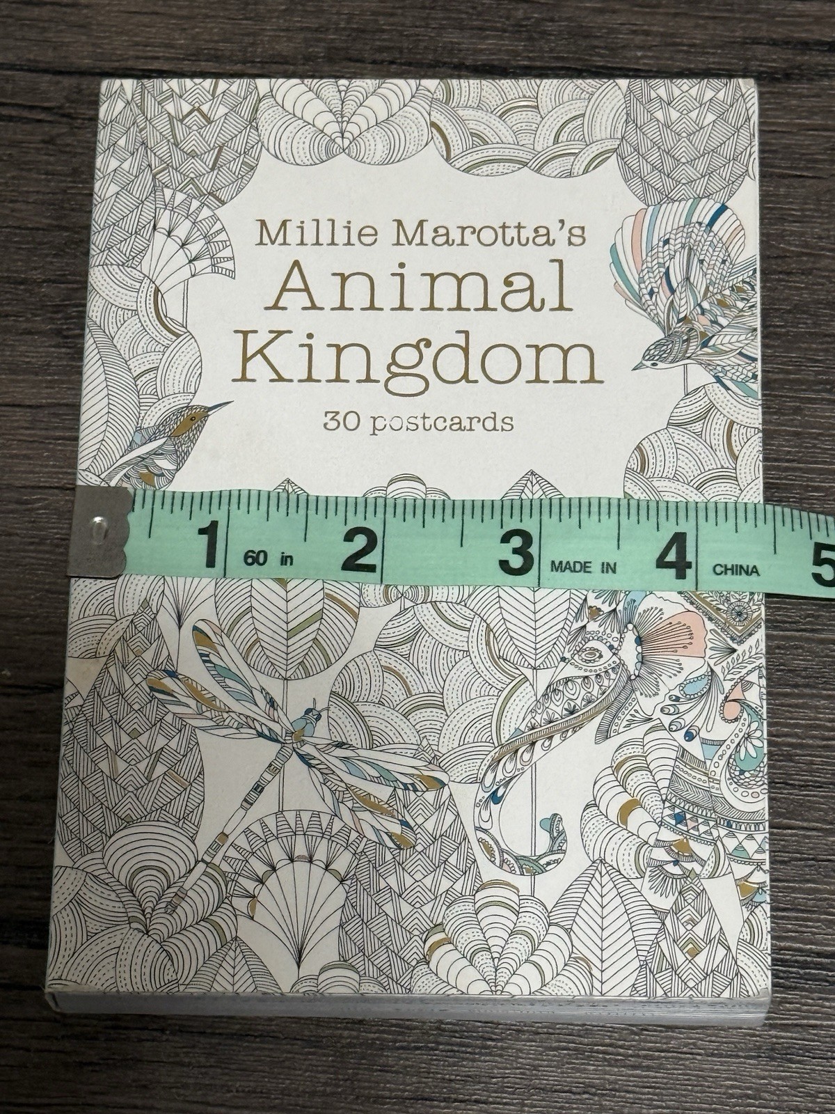 Millie Marotta’s Animal Kingdom (Postcard Book): 30 postcards VERY GOOD
