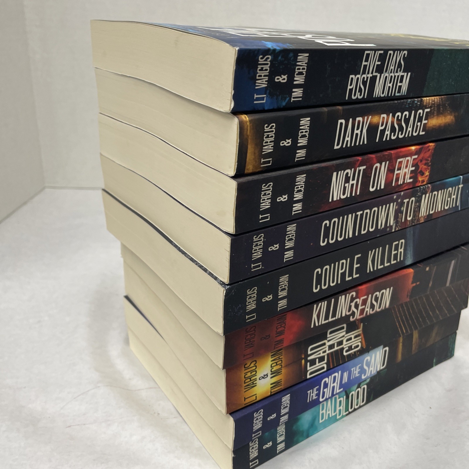 L.t. Vargus Lot of 9 (of 12) Violet Darger Series (See Photos for Titles)