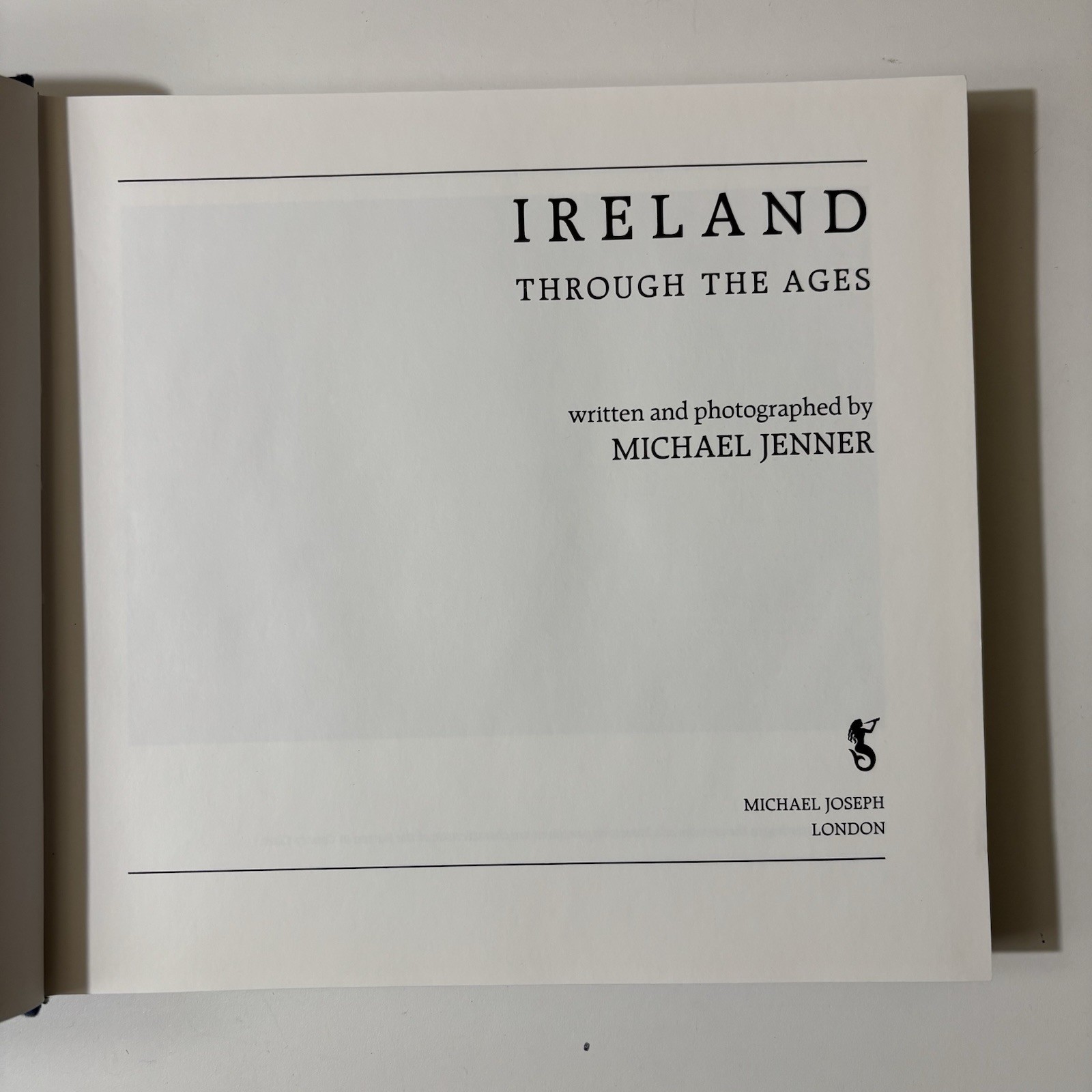 Ireland Through the Ages by Michael Jenner (1992, Hardcover) Irish History Photo