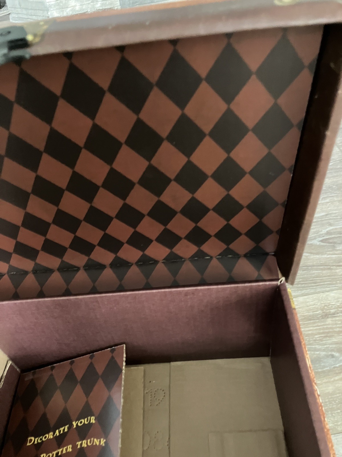 Harry Potter Empty Box ONLY Trunk Chest ONLY Limited Edition -READ Description