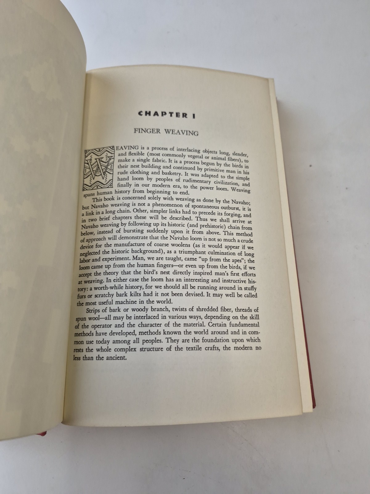 Navaho Weaving It’s Technic and It’s History Charles Avery Amsden 1964 1st Ed