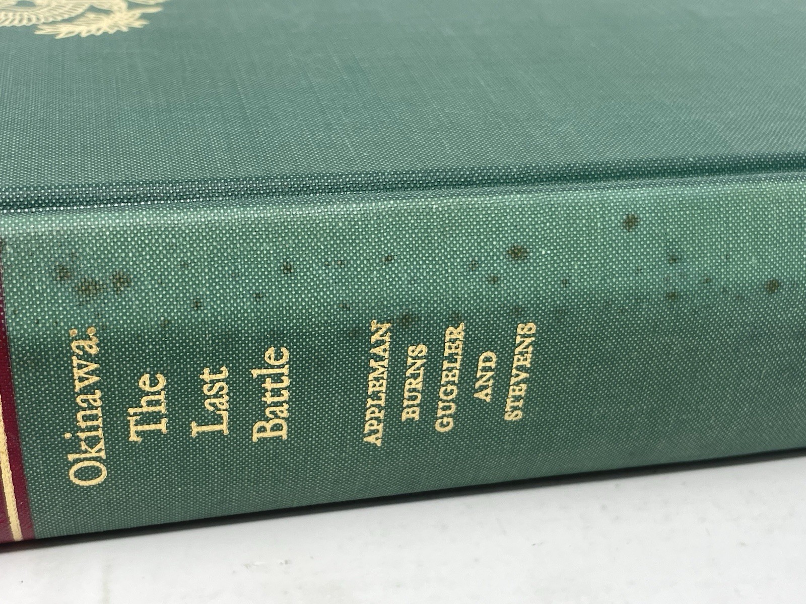 US Army WWII War In Pacific Okinawa Last Battle Appleman Burns Gugeler Stevens