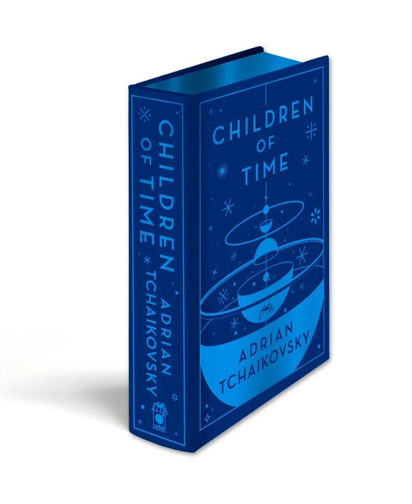 Children of Time Adrian Tchaikovsky Orbit Gold Special Edition Signed Hardcover