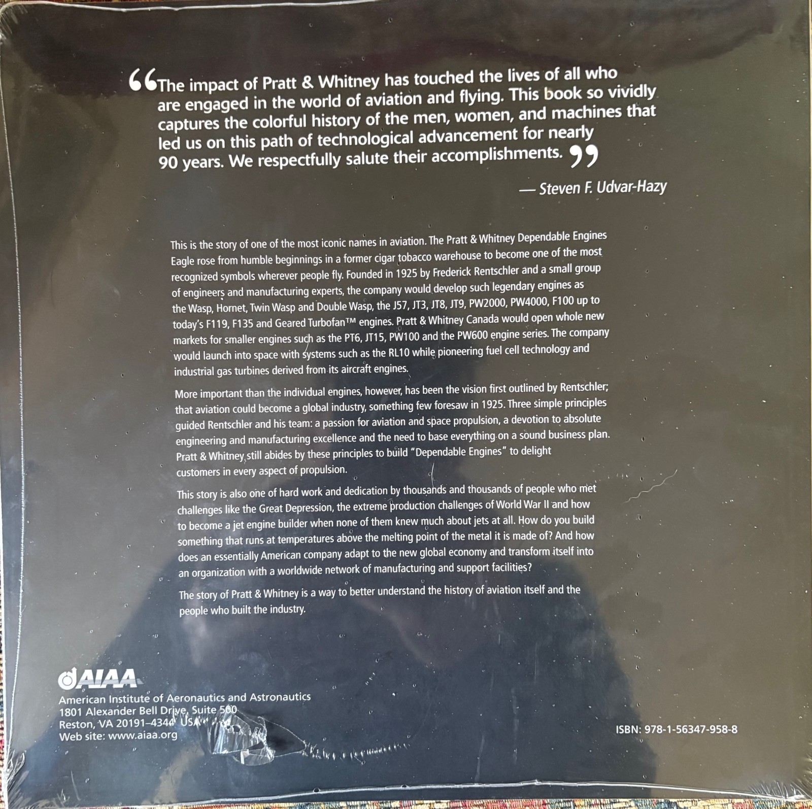 Dependable Engines: The Story of Pratt & Whitney PB (brand new in shrinkwrap)