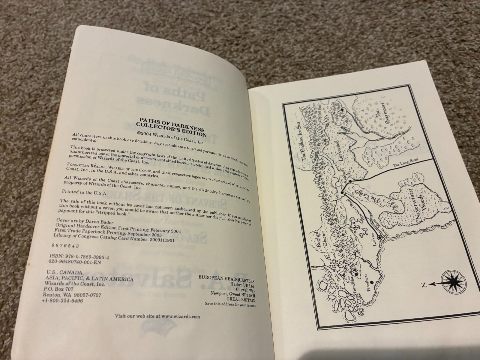 Paths of Darkness by R.A. Salvatore – RARE – Legend of Drizzt – Forgotten Realms