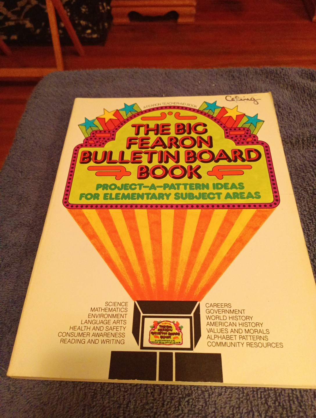 Big Fearon Bulletin Board Book Project Ideas Elementary Subjects Homeschool