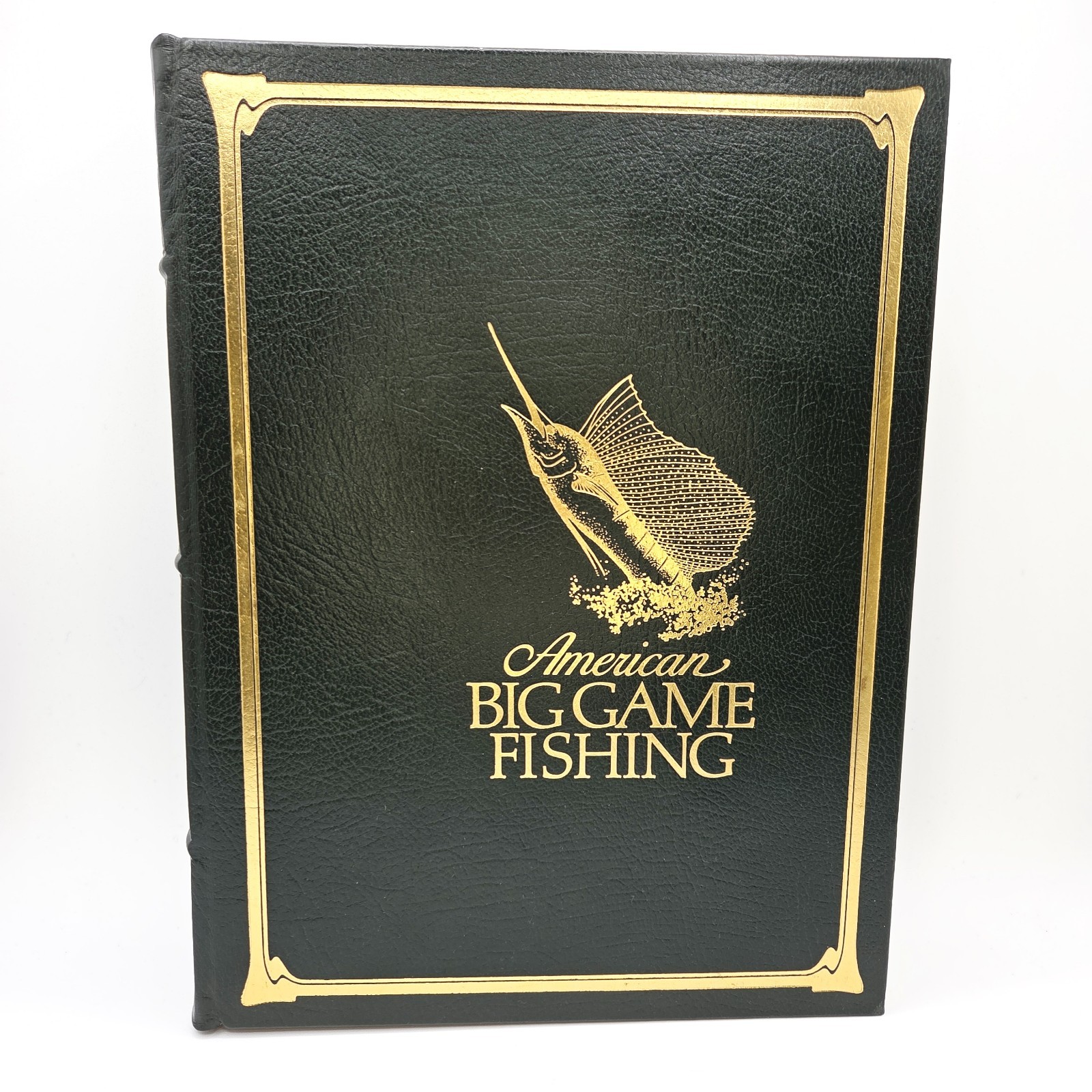American Big Game Fishing by Connett, 1986, Premier Press Leather #424/3000 VG