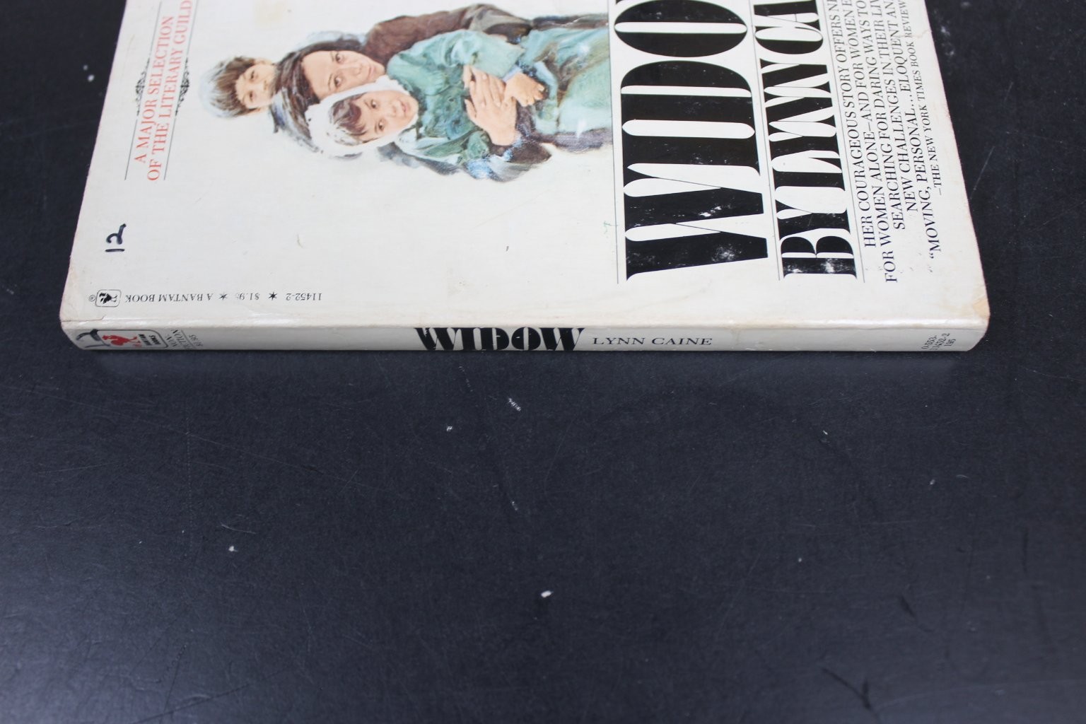 Widow Lynn Caine 1977 Bantam Edition First Printing Memoir Grief Self-Help PB