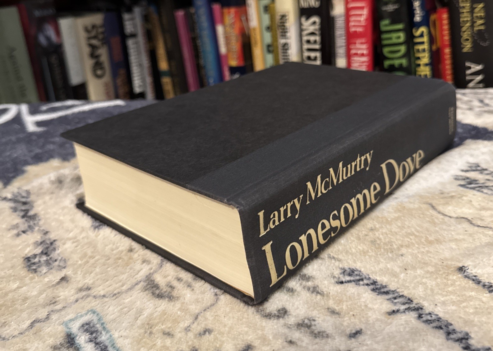 Lonesome Dove – Larry McMurtry (1985, Hardcover) First Edition/Late Print, G