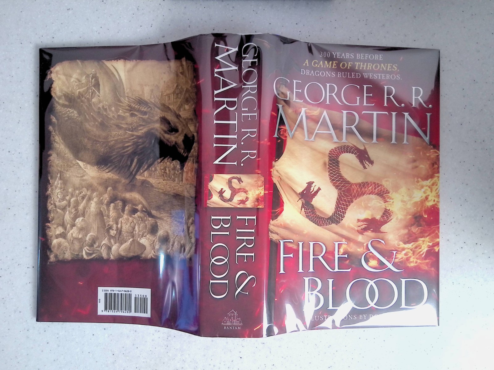 Fire & Blood by George R.R. Martin, Signed, 1st / 1st, HC / DJ, 2018