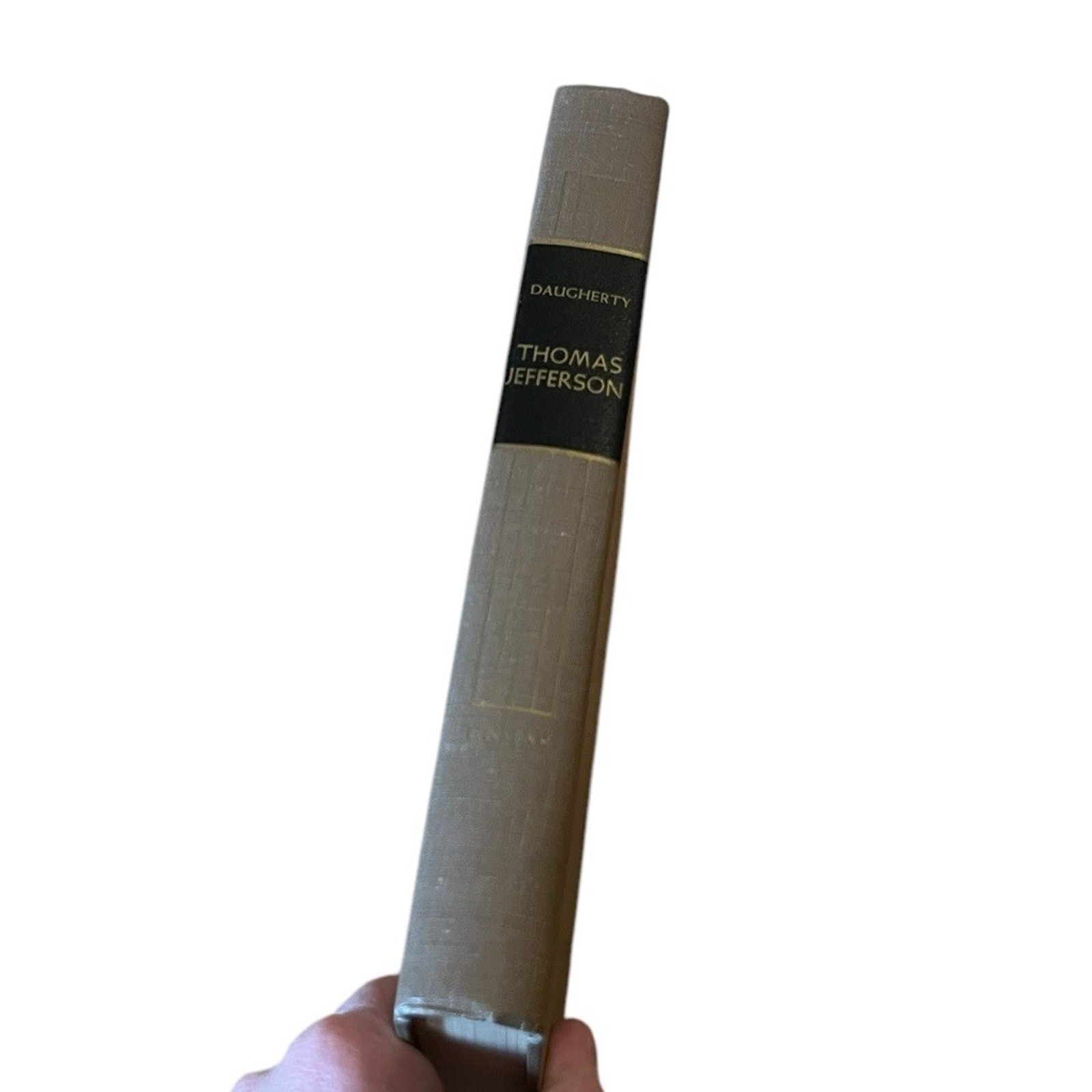 Thomas Jefferson: Fighter for Freedom and Human Rights Sonia Daugherty HC 1961