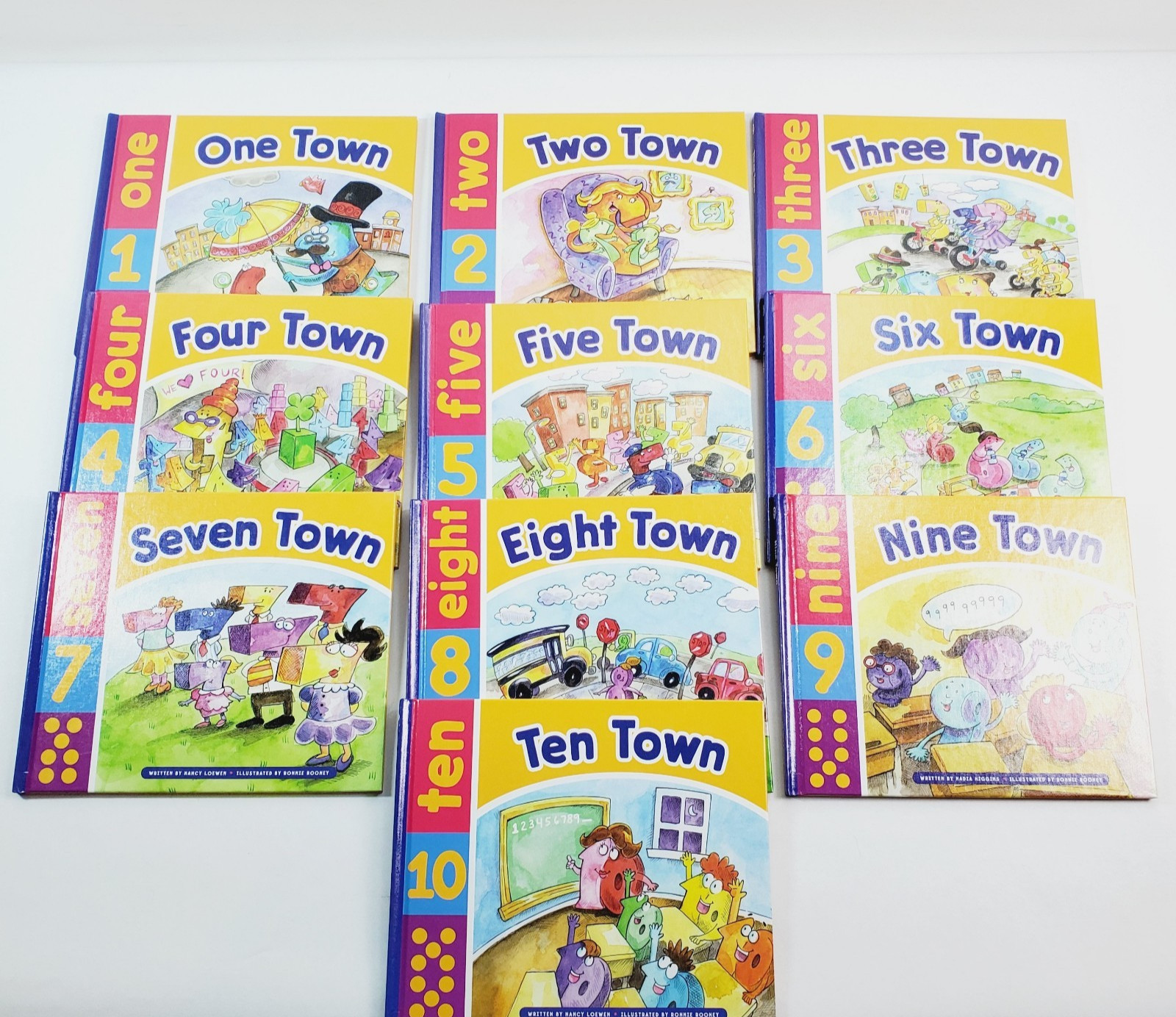 Ready Set Count Number Town Books 1-10 Hardcover The Child’s World 2023