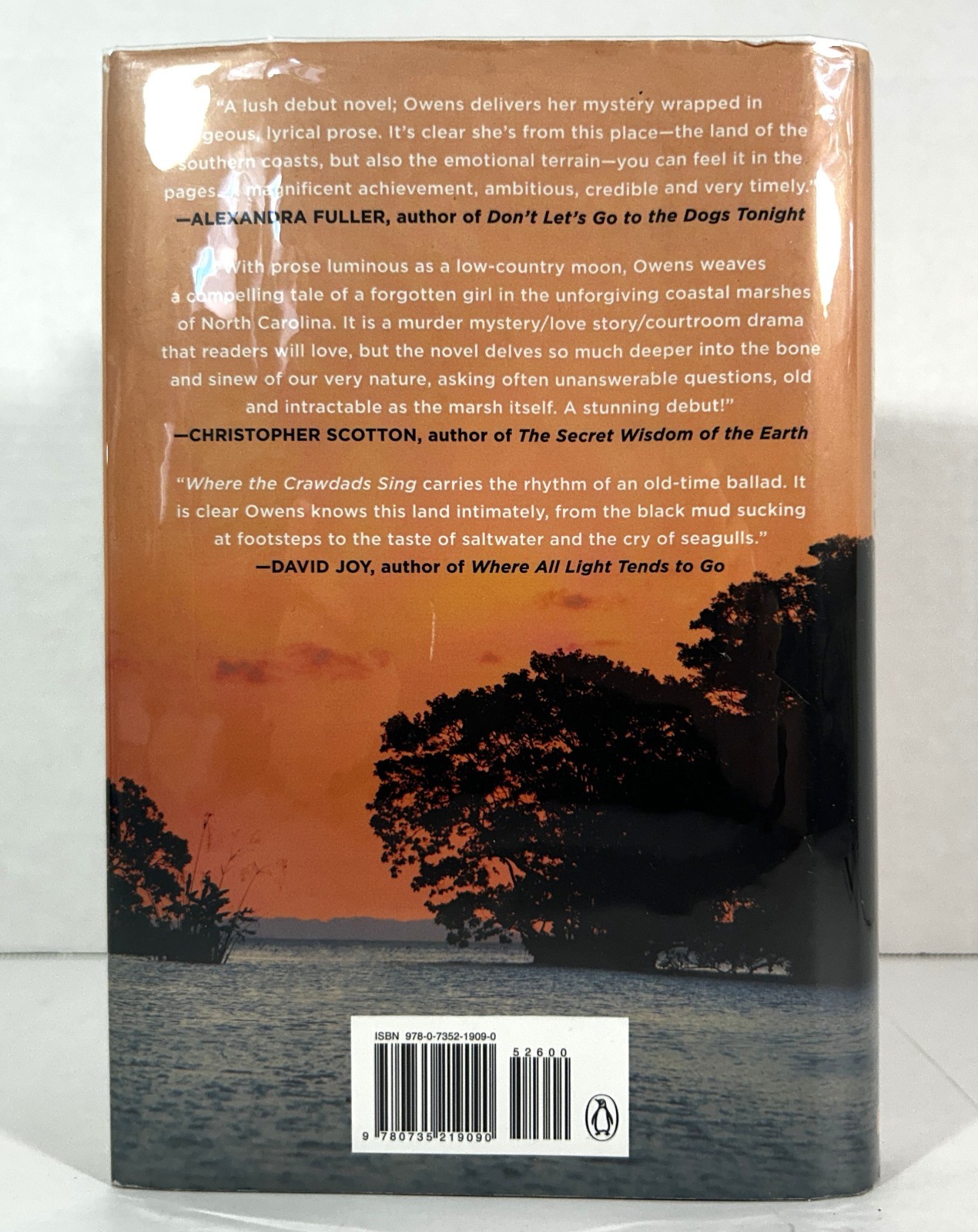 Where the Crawdads Sing: Reese’s Book Club by Delia Owens 2018 Hardcover 1st Ed