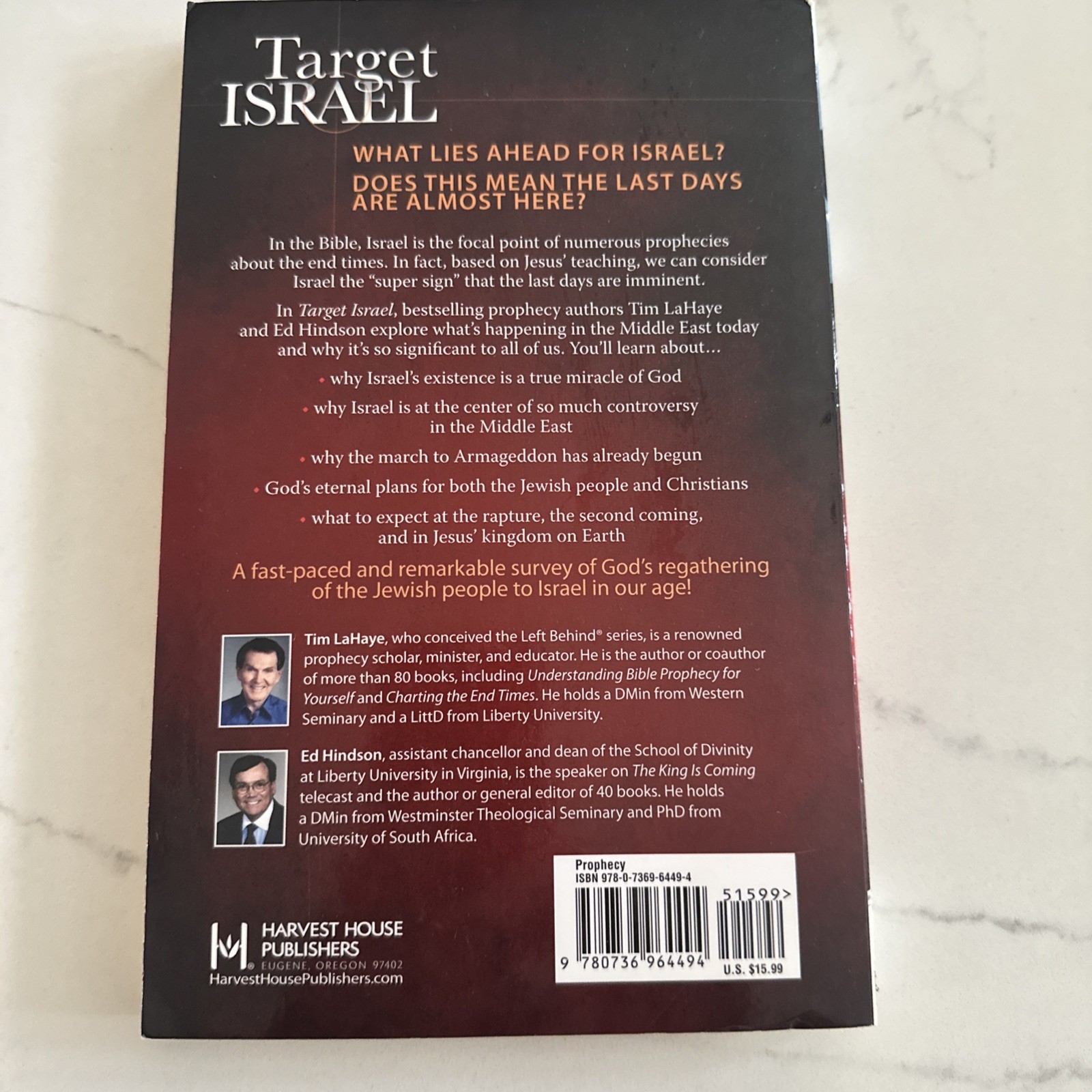 Target Israel:Caught in the Crosshairs of the End Times-Tim LaHaye&Ed Hindson