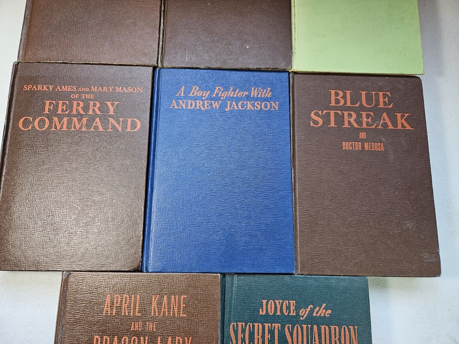 Vintage Whitman Publishing Adventure Books Lot of 8 From 1940’s