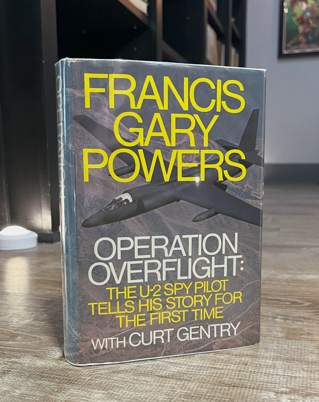 OPERATION OVERFLIGHT 1st/6th 1970 Gary F Powers U-2 Spy Plane Vintage HCDJ VG