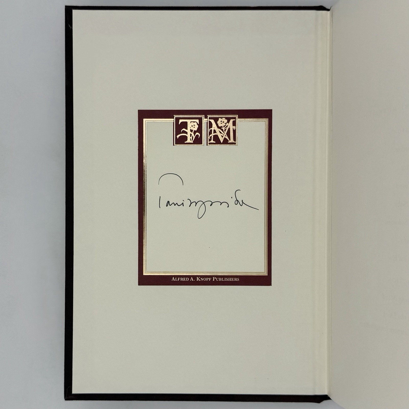 *Signed* Love – Toni Morrison (1st edition 1st print HC) Alfred A. Knopf, 2003