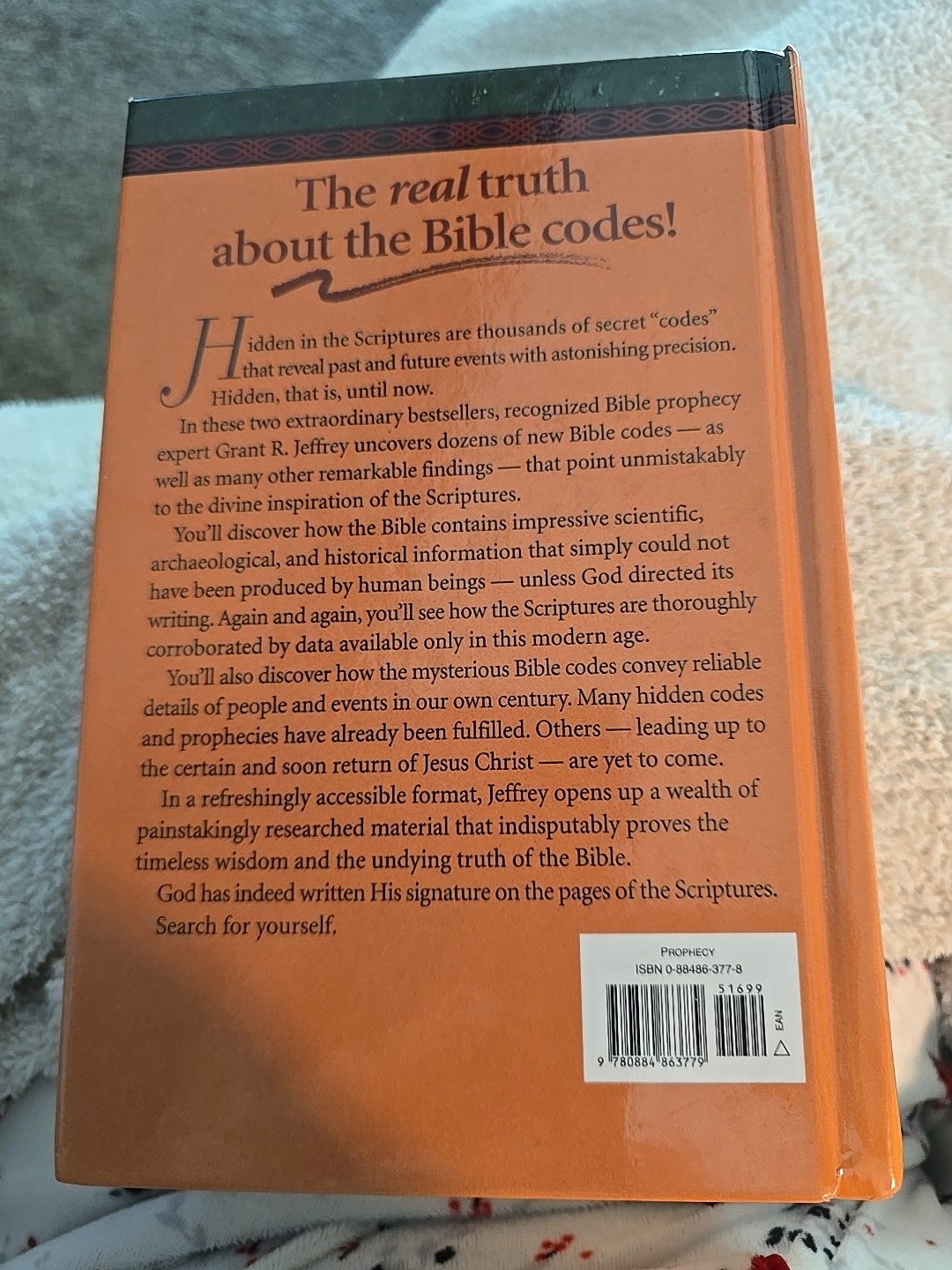 The Signature Of God/The Handwriting Of God. By Grant R. Jeffrey – Hardcover